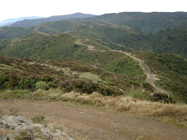 Topography at site of proposed wind farm